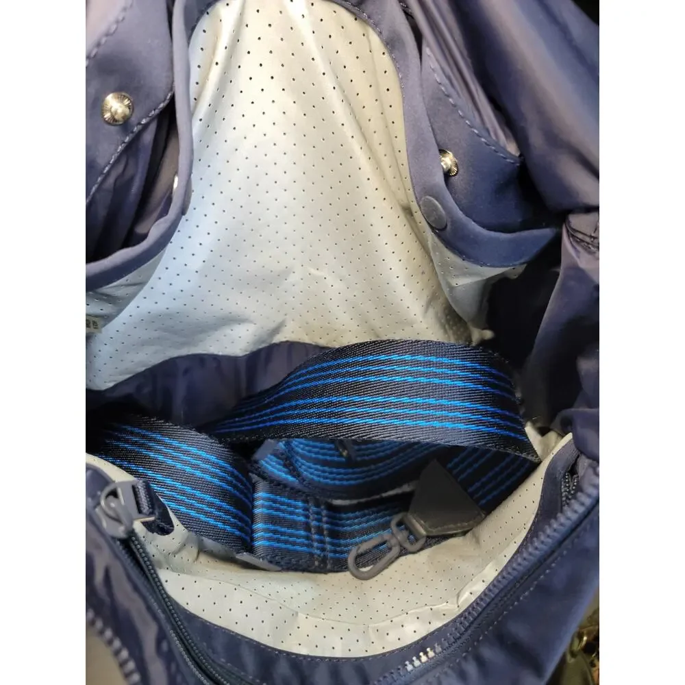 Tory Sport nylon shoulder bag blue